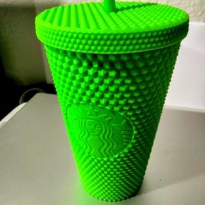 NEW Starbucks Halloween Fall Lime Green Studded